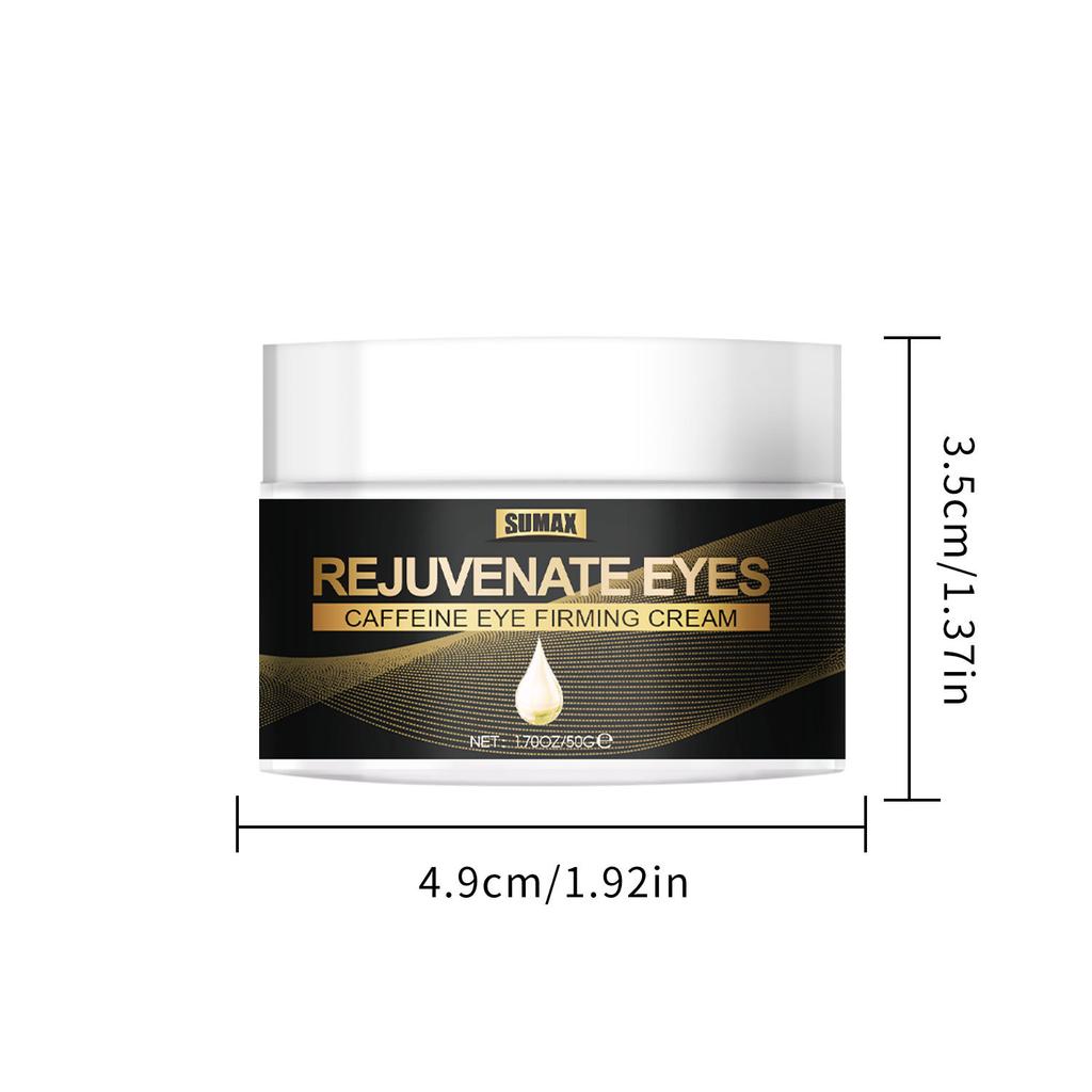50g Small Jar Caffeine Eye Cream Mooth Delicate Radiant and Translucent Rapid Absorption of Skin Retinol Anti Aging Serum