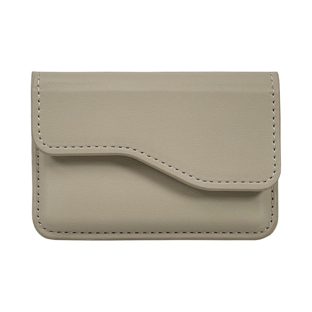 Cash Wallet Flip Card Case Side-opening Card Holder Phone Back Magnetic Card Bag  Male/Famale