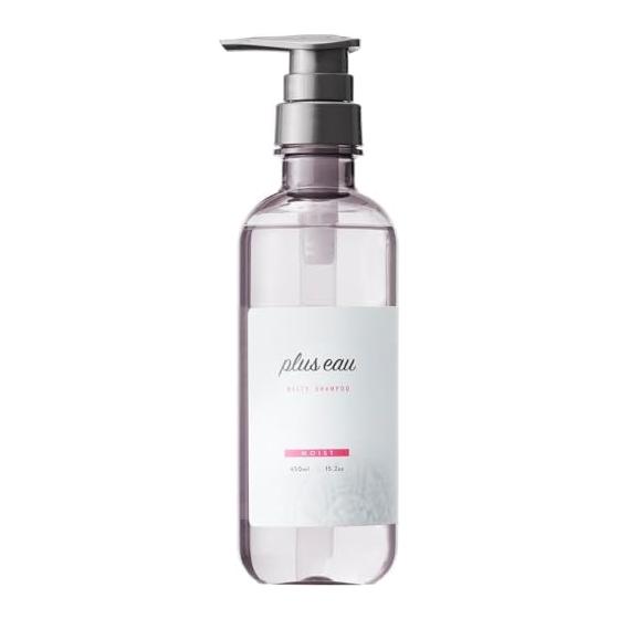 plus eau Melty Shampoo 450ml (For curly hair) Pump single item White floral & pear scent