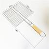 Reusable Fish Grilling Rack Folding BBQ Grilling Basket Portable Fish Grill Baskets  for Veggies