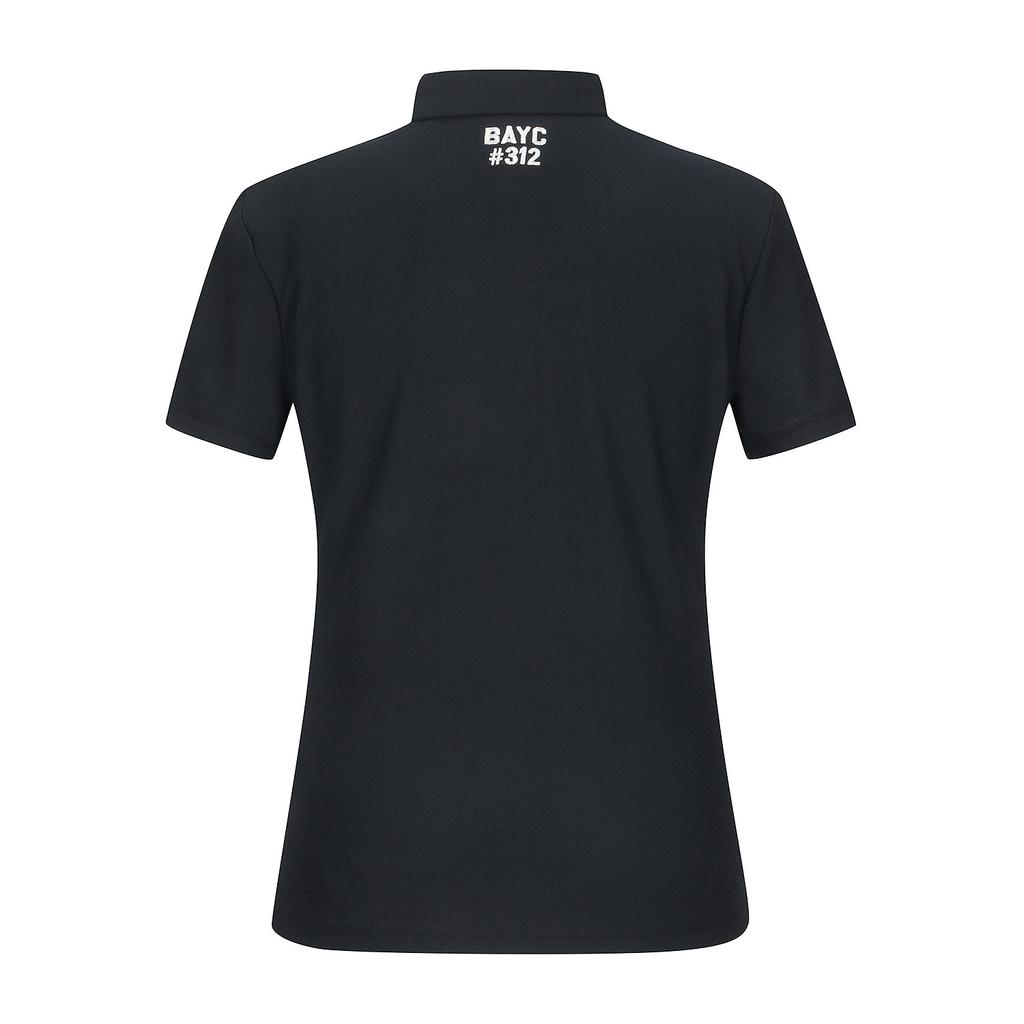 MARTINE GOLF Collaboration Polo Shirts_Black