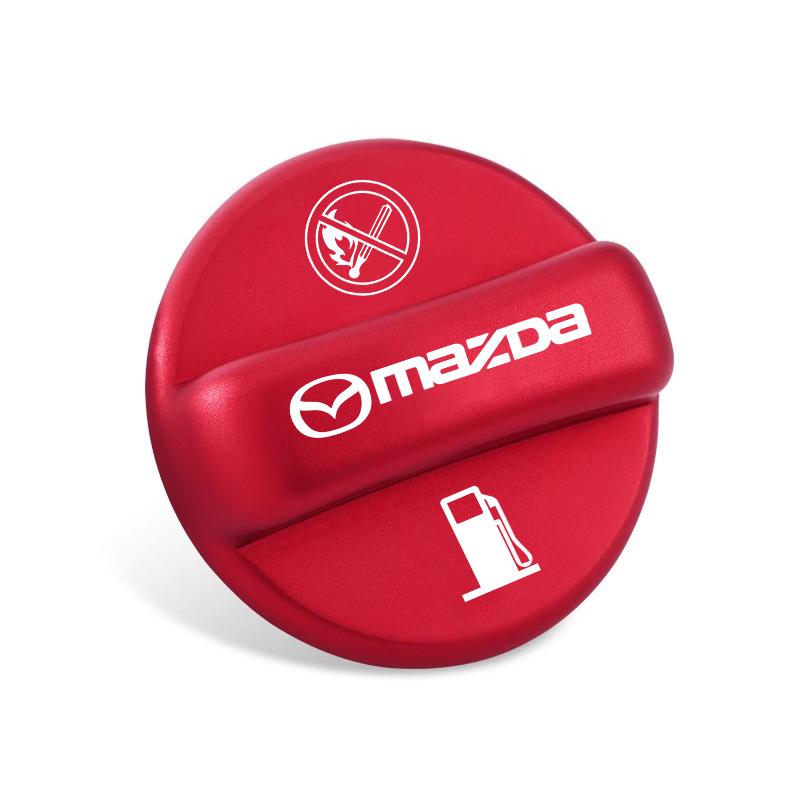2025 Heißer Mazda Speed Auto Tankdeckel Legierung Benzinbehälter Abdeckung Zubehör für Mazda 2 3 6 5 Atenza CX3 CX5 MX5 CX7 Axela CX30 CX