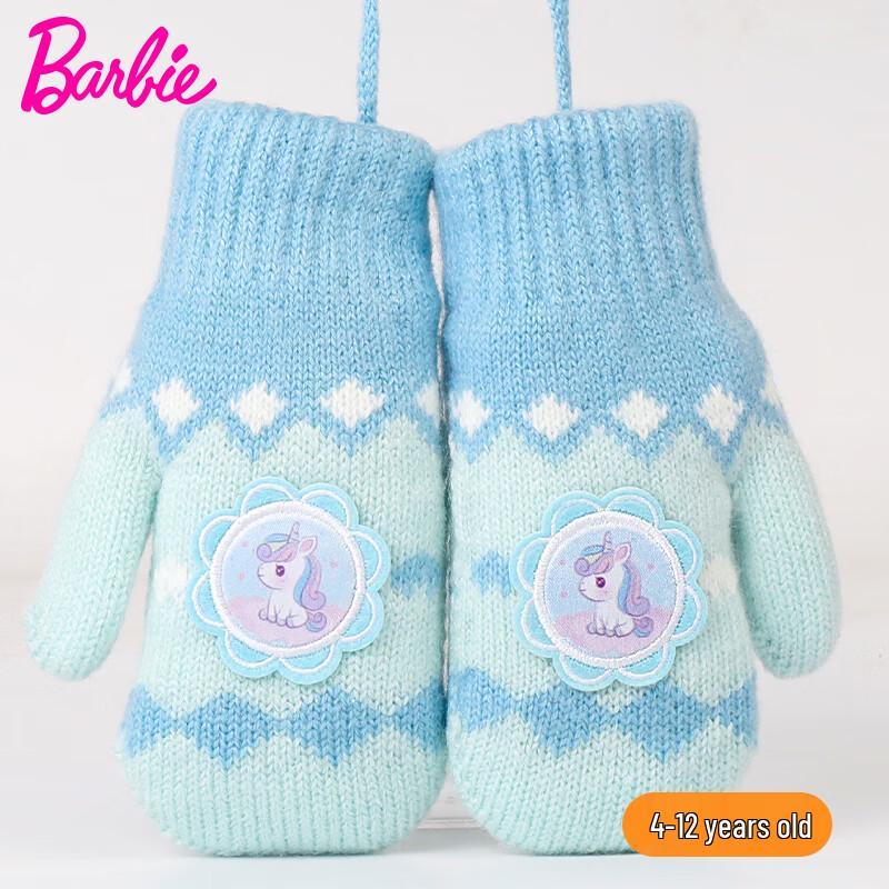 Barbie Winter Warm Kids Gloves