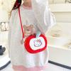 Fleece Bag Women's Messenger Bag Sweet Cartoon Children's Bag Cute Little Girl Doll Shoulder Bag