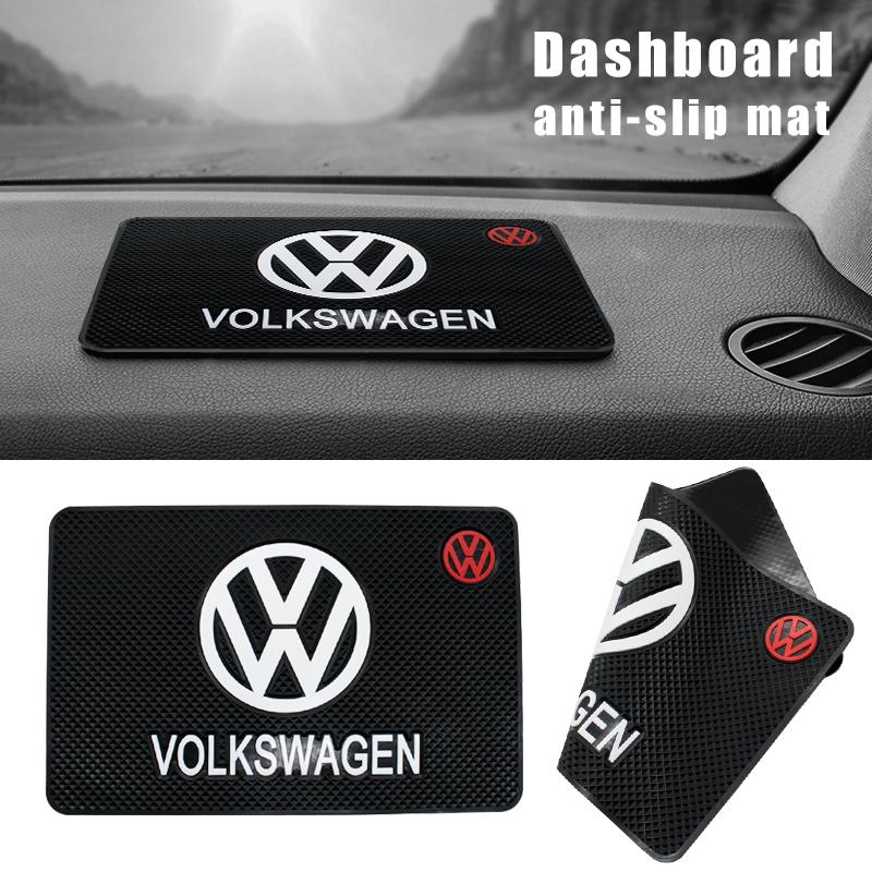 O4Car Dashboard Anti-Slip Mat Phone Holder Storage Non-Slip Pad for Volkswagen Golf Passat T5 ID3 Tiguan GTI Polo CC Taigo Touareg