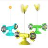 Cat  Carousel Pinwheel Pet Toy With Suctions Pet Funny Relieving Supplies