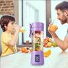 Electric Mini Juice Shake Blender Portable Mini Whirlwind Juice Cup Charging Mini Edition Fruit Juice Machine 6 Blades
