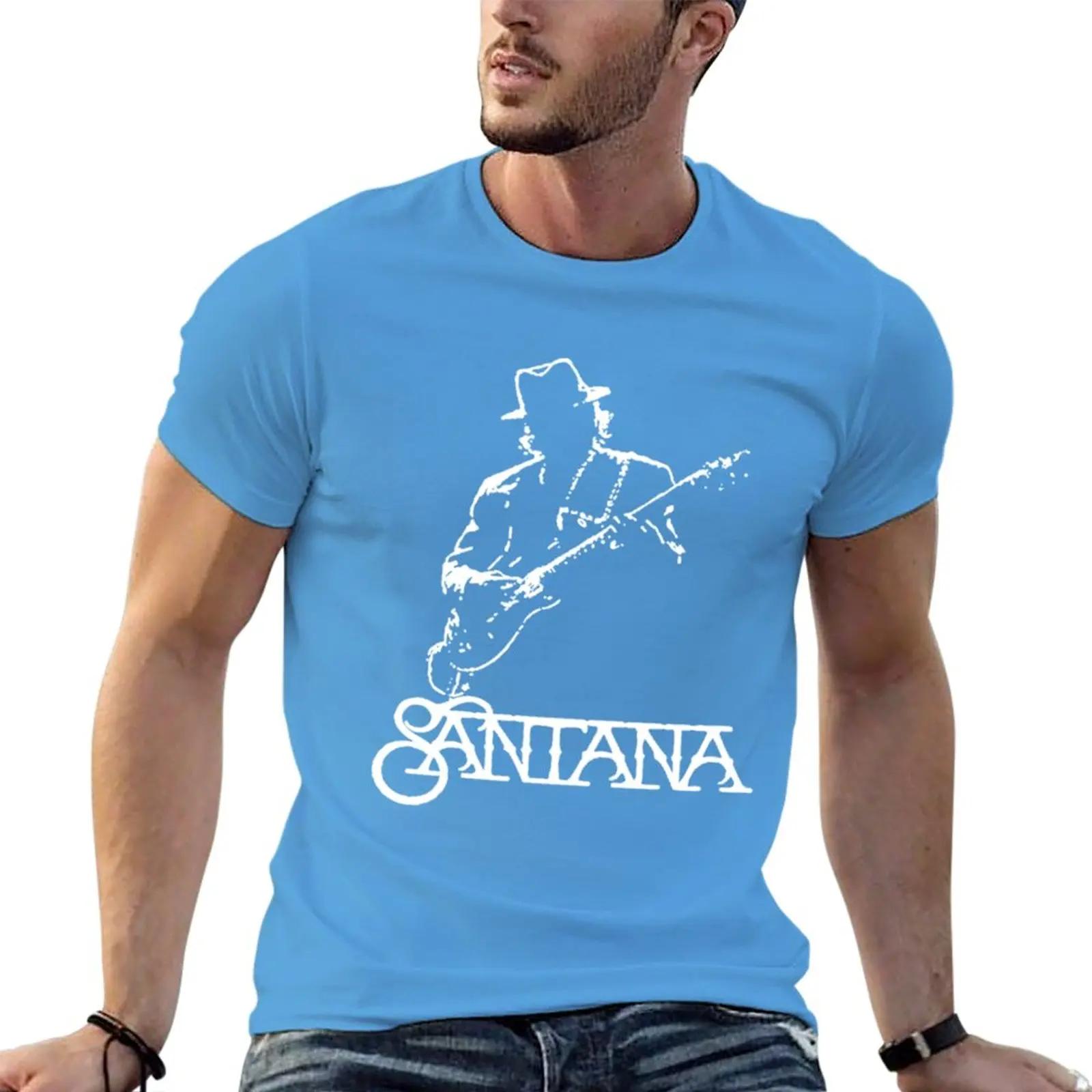 Новая футболка The Santana футболки графические футболки оверсайз футболки свитшот смешная футболка футболки для мужчин графические S