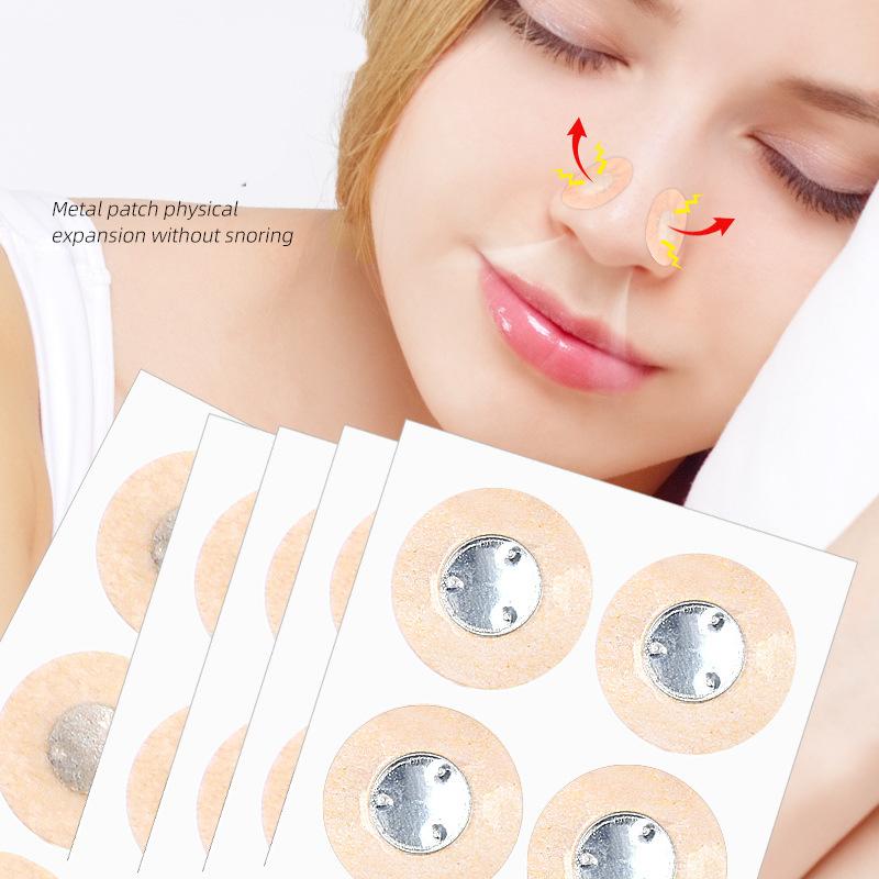 Nose Breath Patch Magnetic Suction Iron Nasal Strips Increase Air Improve Sleep Quality Reduce Snoring Tools Anti-Snoring