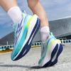 Men women running shoes four seasons fashion breathable soft-sole outdoor speed casual sneakers couple light racing sports shoes