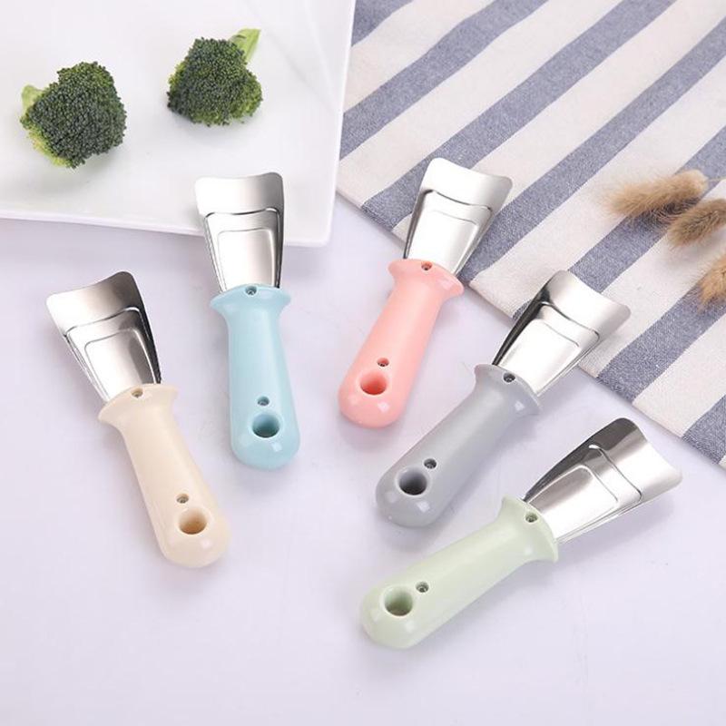 S201 Stainless Steel Ice Scraper & Defroster for Refrigerators - Household Cleaning Gadget & Ice Shovel.