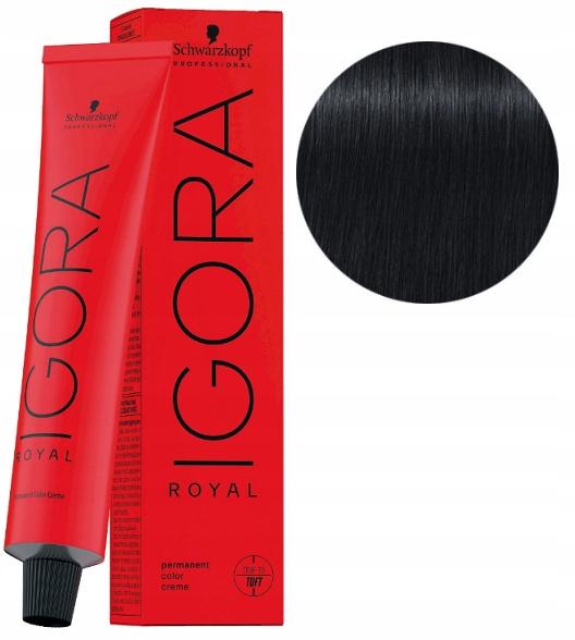 Schwarzkopf Igora Royal Hair Dye 60ml 1-1 Black Ash