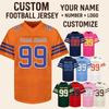 Individuelles Fußballtrikot Personalisierbares Logo Name Nummer Trainingsshirt Genähte Sportuniform Geschenk für Fußballparty