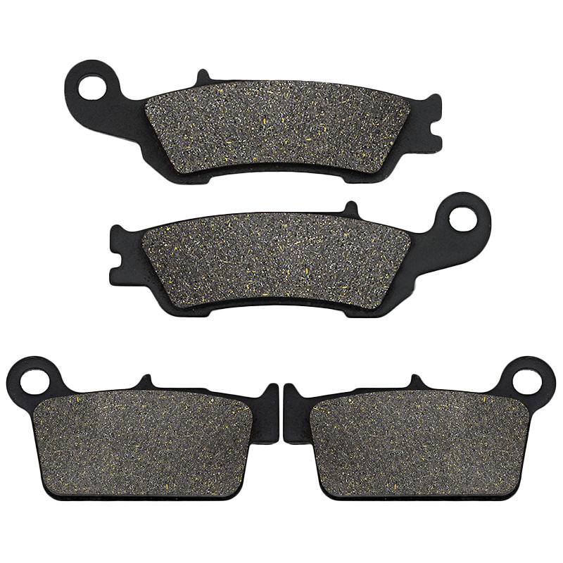 Cyleto Motorcycle Front Rear Brake Pads for Yamaha YZ125 YZ 125 YZ250 YZ250F YZ 250F YZ 250 WR 450F WR450F WR 450 F 2007-2018