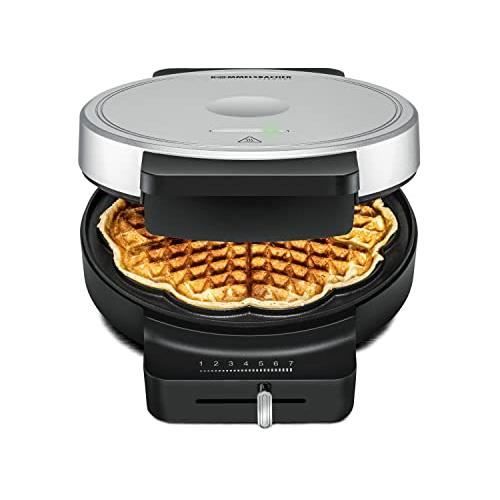 Gaufrier - ROMMELSBACHER - WA 850-1 - Gaufre en forme de cœur - Revêtement antiadhésif - Réglage du bronzage