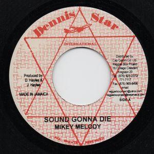 

7inch Record MIKEY MELODY BEENIE DON Sound Gonna Die Reasons NONE Dennis Star Int Jamaica Reggae Ska Dub Used