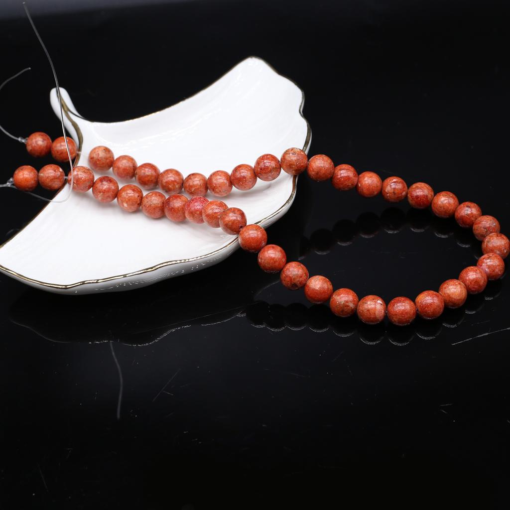 Korálky Imitace Korálu Kulaté Izolační Korálky 10-14mm Pro Výrobu Šperků DIY Náhrdelník Náramek Náušnice Příslušenství