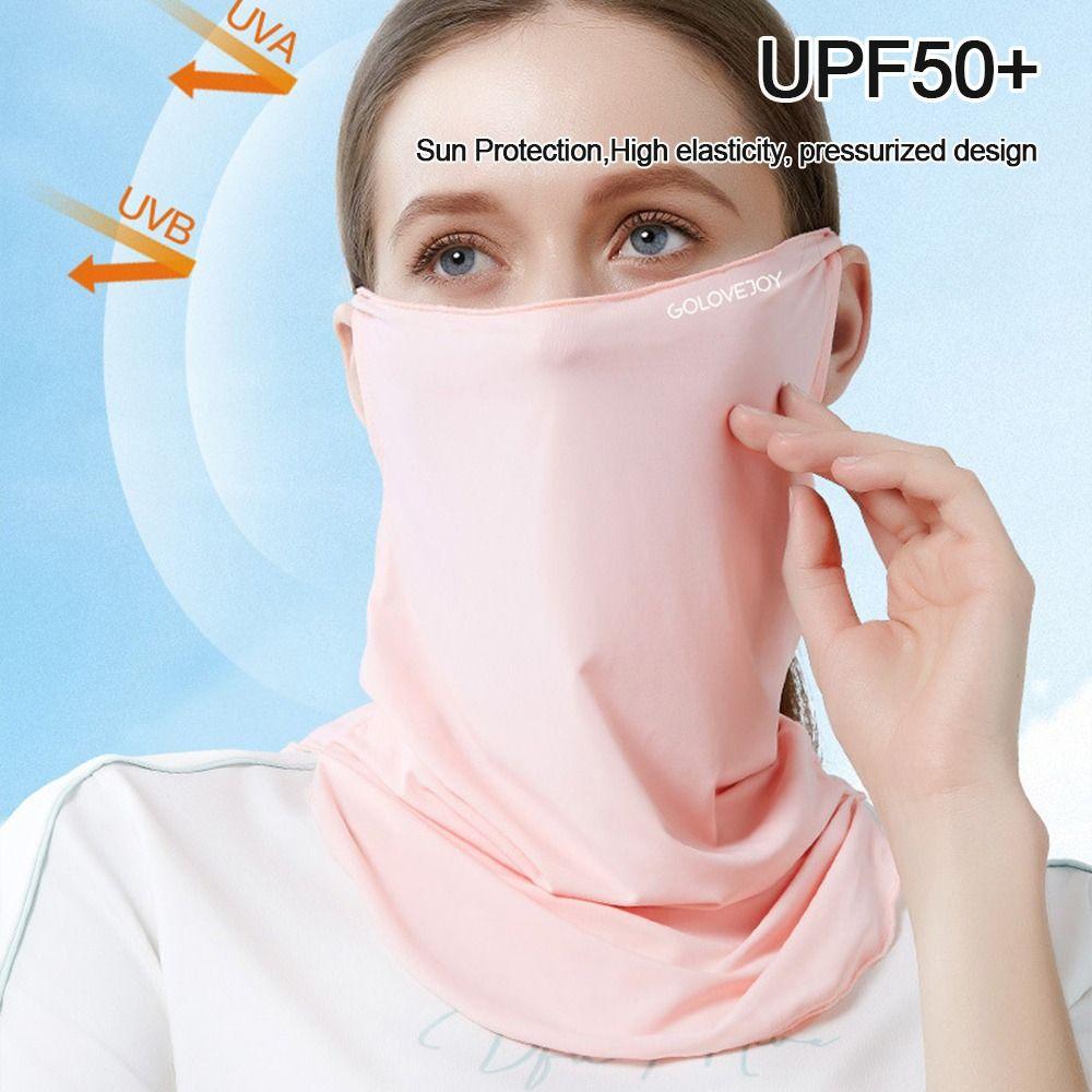 Fahrrad Kopfbedeckung Gesichtsbedeckung Schal Stirnband Schal Eis Seide Sonnenschutz Maske Kopf Gesicht Nackenwärmer