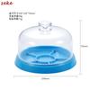 Watch Accessories Dust Cover Watch Parts Holder Tray Parts Protector Moistureproof Anti-dust Covers Storage Box for Watchmakers