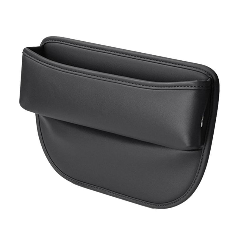 Multi-functional Car Seat Gap Filler Leather Crevice Storage Box Slotted Front Driving Side Filler Organizer Accessories 1