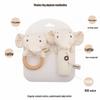 Gbee Plush Animal Baby Rattle - Infant Soothing & Education Toy