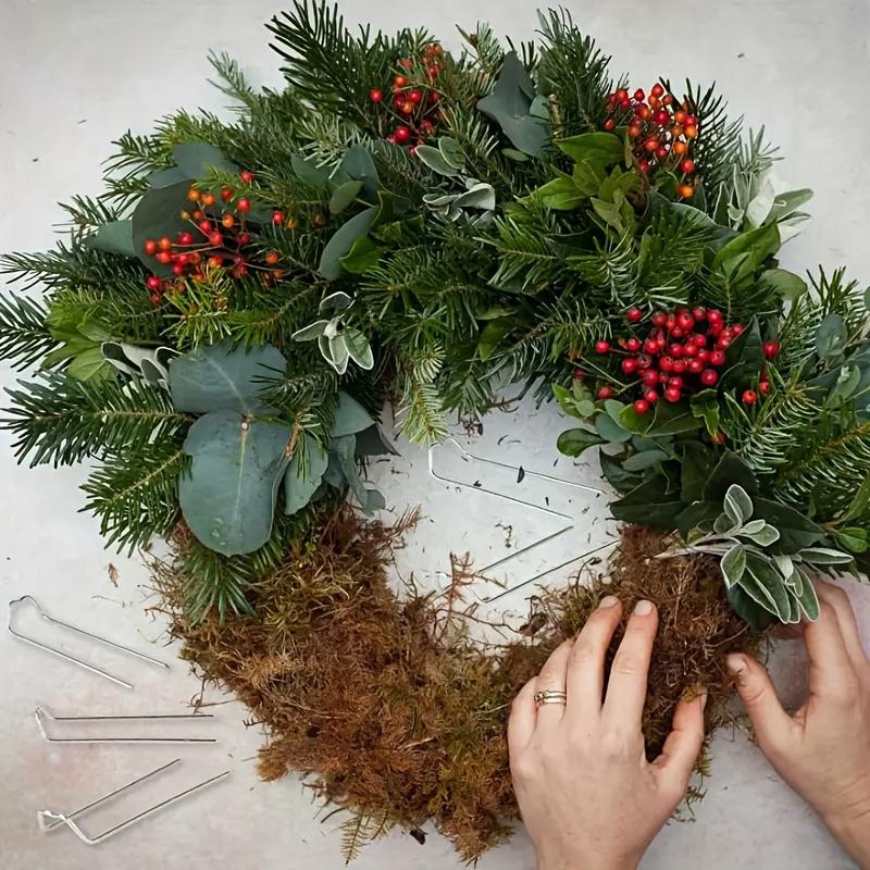 100/300PC Floral Pins Pins for Bouquets Decorative Pins Perfect for Securing Flowers Metal Wedding Decor