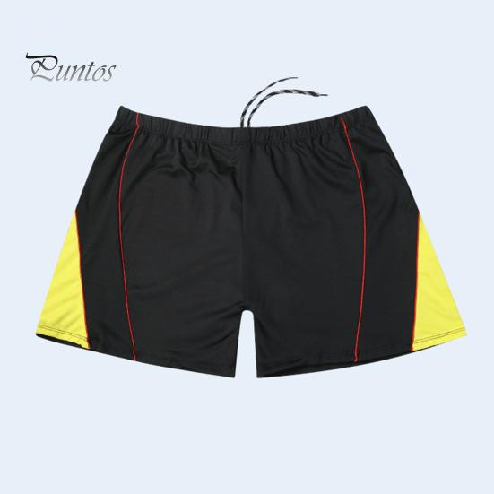 Trunchi de înot pentru bărbați, cu cordon, talie elastică, uscare rapidă, slim fit, mărime mare, culoare contrastantă, boxeri pentru baie, surfing, sporturi acvatice, pantaloni scurți de înot