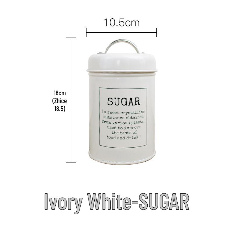 European-Style Sealed Can for Milk Powder, Coffee, Tea, Candy, or Mask Powder - Moisture-Proof with Sealing Ring