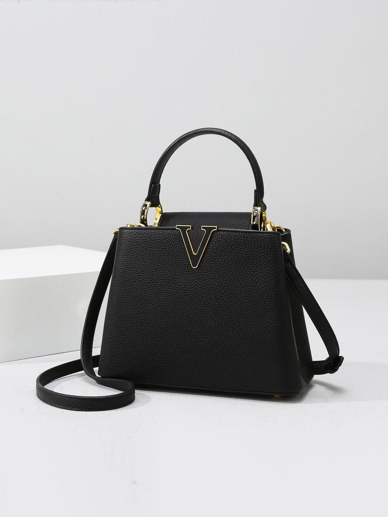 Women's 2025 Fashion Versatile Large Capacity Bucket Crossbody Handbag