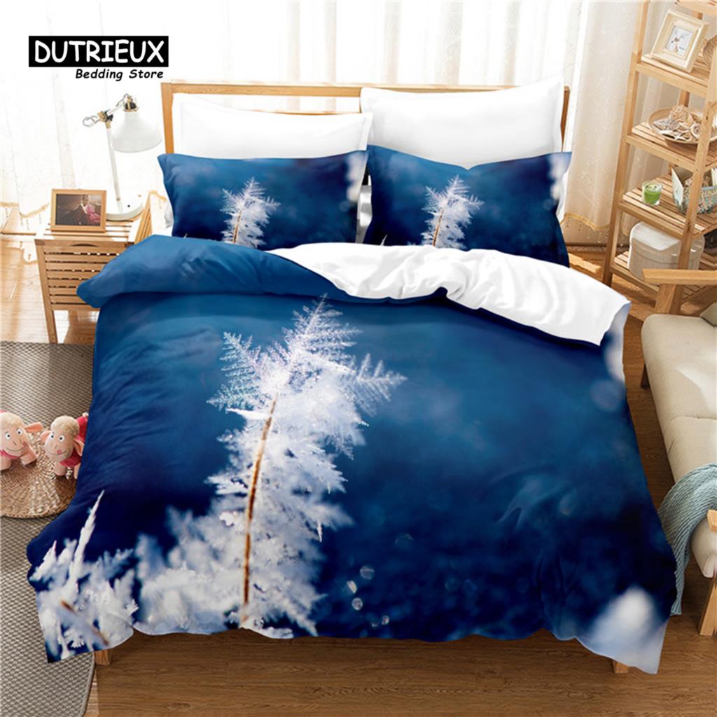 Rosen Bettbezug-Set, Modisches Bettwäsche-Set, Weicher, bequemer, atmungsaktiver Bettbezug, Für Schlafzimmer-Gästezimmer-Dekor