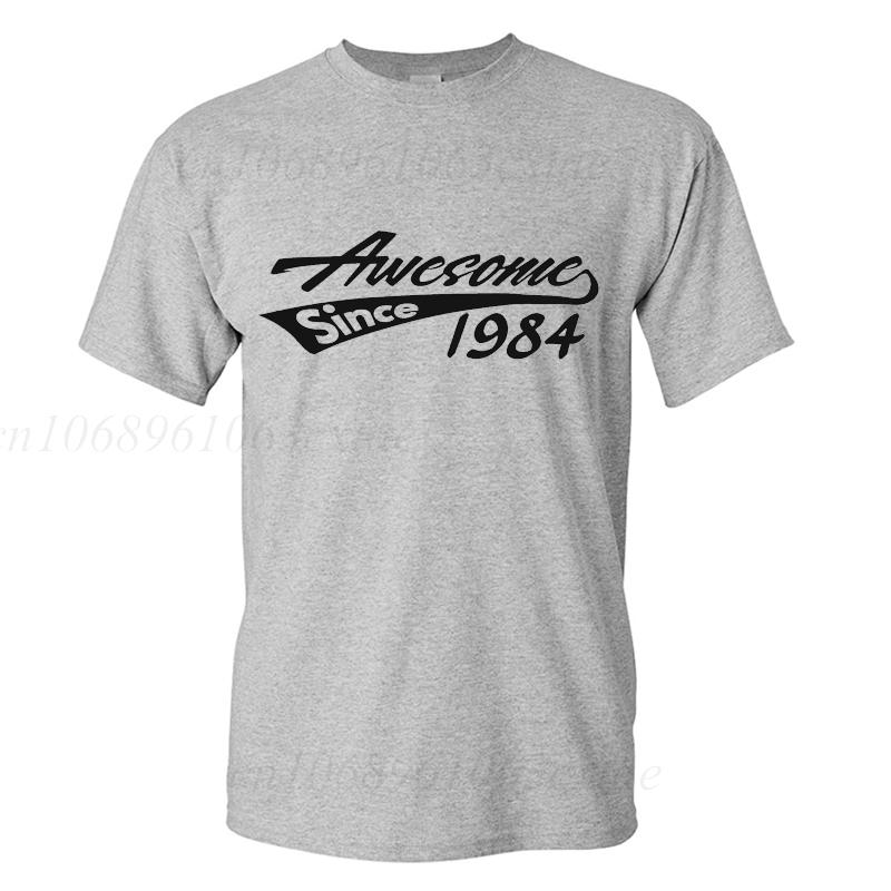 Vintage T Shirt Men Short Sleeve Streetwear O-Neck T-Shirt Tops Clothing 40th Birthday Gift Level 40 Unlocked Gamer Summer Tees