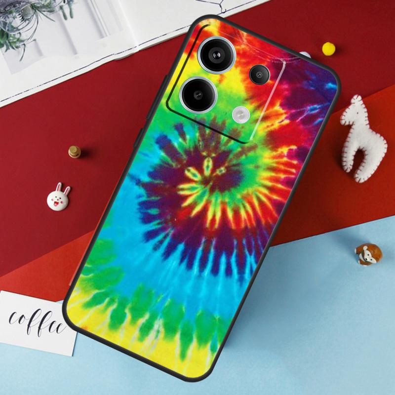 Trippy Tie Dye Hippie Art Case For Xiaomi Redmi Note 14 13 Pro 12 11 10 15 Pro Plus Redmi 15 10C 12C 13C 14C 15C Cover