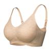 Traceless steel ring-free liquid foundation underwear women's beauty back soft support small chest gathering pull anti-sagging thin bra cover