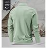 Men's Quick-Dry Long-Sleeve Half-Zip Base Layer for Spring & Autumn Running