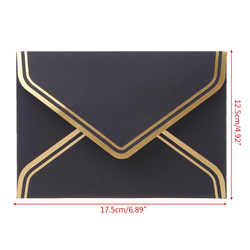 10pcs Retro Vintage Blank Craft Paper Envelopes For Letter Greeting Cards Wedding