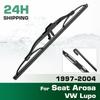 Rear Windshield Wipers Blades,Premium All-Season Wiper blades Replacement For Seat Arosa / VW Lupo 1997-2004