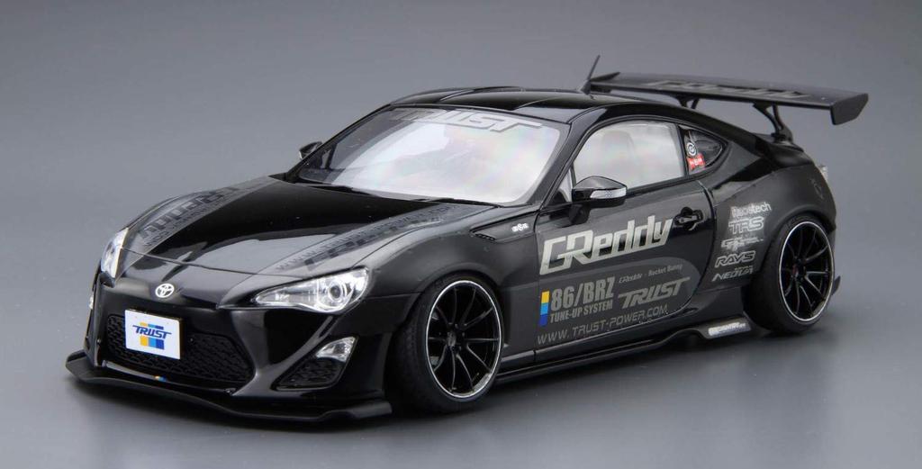 Aoshima Bunka Kyozai Scale The Tuned Car Series 2 Toyota ZN6 TOYOTA86 GREDDY ROCKET BUNNY VOLK RACING Plastic Model Kit 1/24 No. '12 & Ver.