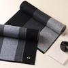 Men's Autumn/Winter Wool Blend Warm Scarf