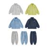 Youyou Boys' Winter Fleece-Lined Cartoon Casual Outerwear and Jogger Pants