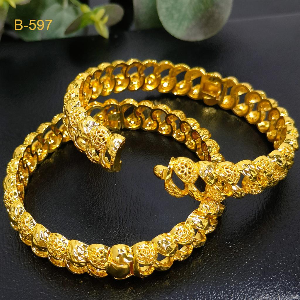 2026 Luxury Ladies Open Bracelet Dubai Bride Indian Light Luxury Women's Wedding Bracelet