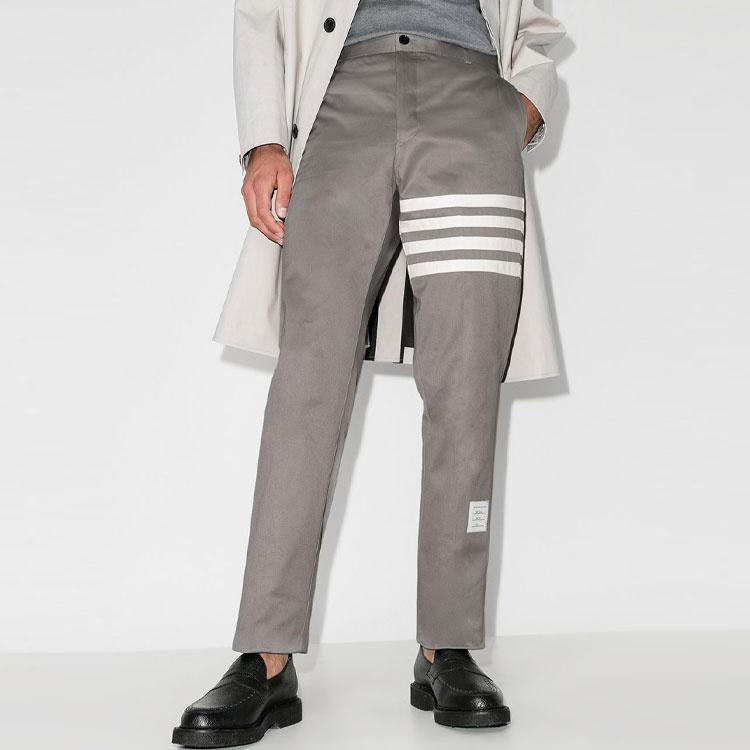 THOM BROWNE 4 Bar Chino Trousers Men's MTU245A-03788-035