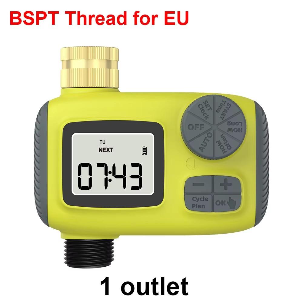 1/2/3/4-Outlet Automatic Irrigation Programmer Automatic Irrigation Timer Watering System Garden Watering LCD Display Smart Home