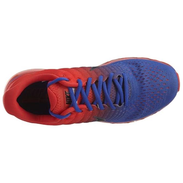 Nike Air Max 2017 Men Sneakers Blue Paramount-blue Max-orange-black 849559-402