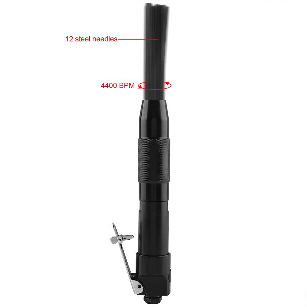 12 Needle Scaler Air Pneumatic Rust Corrosion Slag Removing Deburring Tool