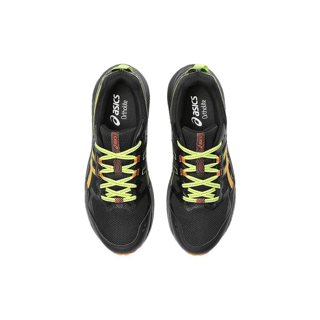 Asics Gel-Sonoma 7 Comfortable Low-Top Running Shoes Men sneakers Black Orange 1011B595-002