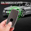 Interior Mouldings Car leather zinc alloy key case For Suzuki S-Cross eitrga Swift car key chain metal key Shell interior decora