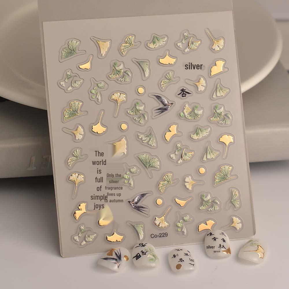 3D Starfish Goldfish Jelly Stickers for Nails, Phones, iPads & Planners