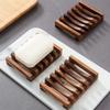 New Wood Soap Box Natural Wooden Bath Soap Holder Creative Fashion Tray Prevent Mildew Drain Box Kitchen Bathroom Washroom Tools