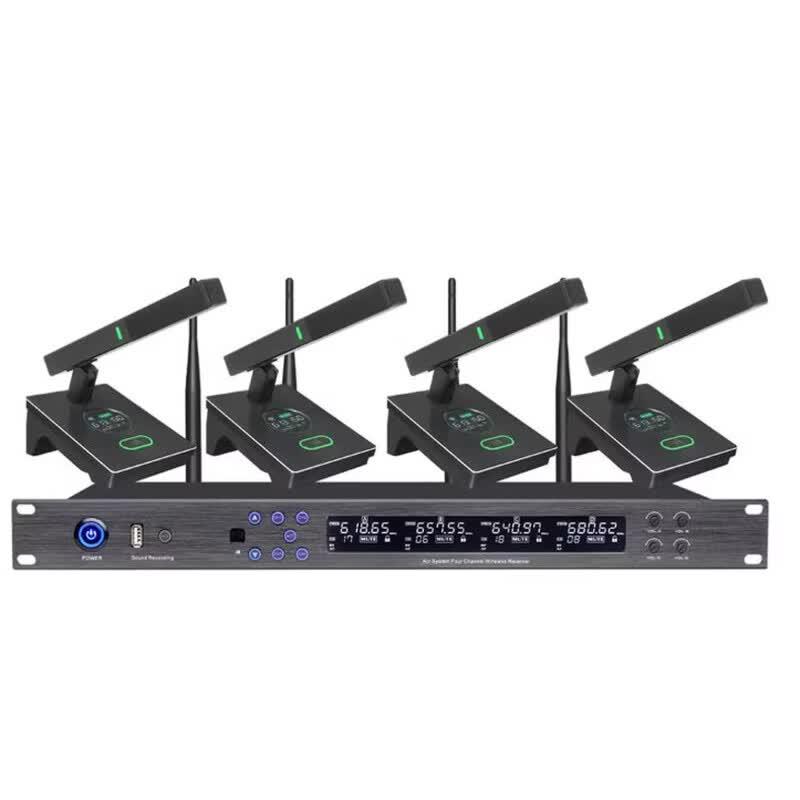 Jiyin UW-8064 UHF Wireless Conference System (CN Version)
