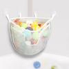 Yousheng Bathroom Toy Storage Bag with Hooks Mesh Design Water Leakage Mildew-Proof Kids Toy Storage Organizer